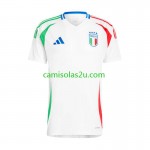 Camisolas de futebol Itália Equipamento Alternativa Euro 2024 Manga Curta
